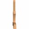 Ekena Millwork Davenport Timber Gable Bracket, Western Red Cedar, 84"W x 45"H x 3 1/2"D x 5 1/2"F, 13/12 Pitch GBW084X45X0406DAV00SWR - alternate 4